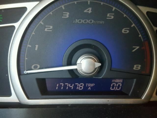 2HGFA16979H325435 - 2009 HONDA CIVIC EXL 黑色 照片 8