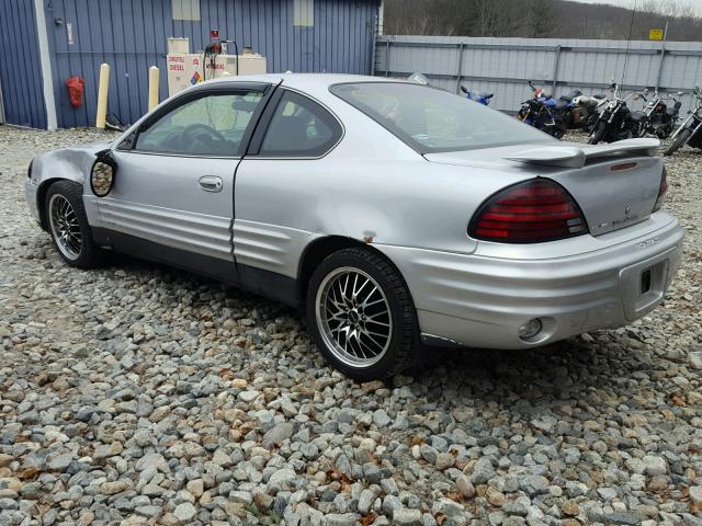 1G2NF12E82C291100 - 2002 PONTIAC GRAND AM S GRAY photo 3