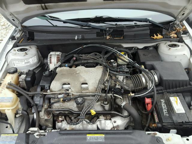 1G2NF12E82C291100 - 2002 PONTIAC GRAND AM S GRAY photo 7