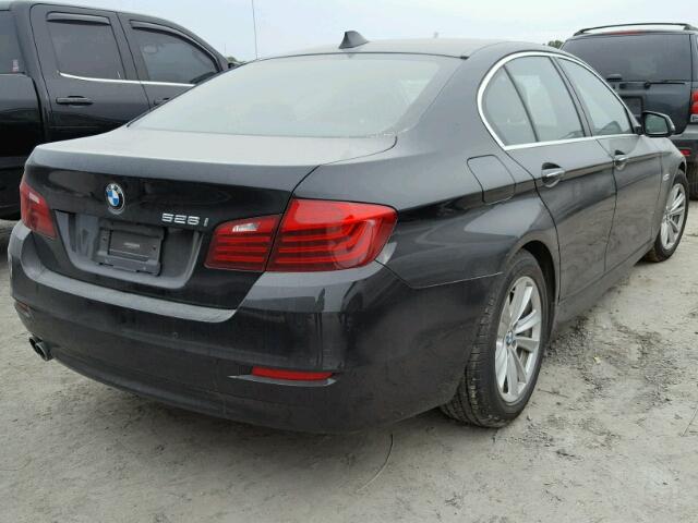 WBA5A5C56ED508400 - 2014 BMW 528 I BLACK photo 4