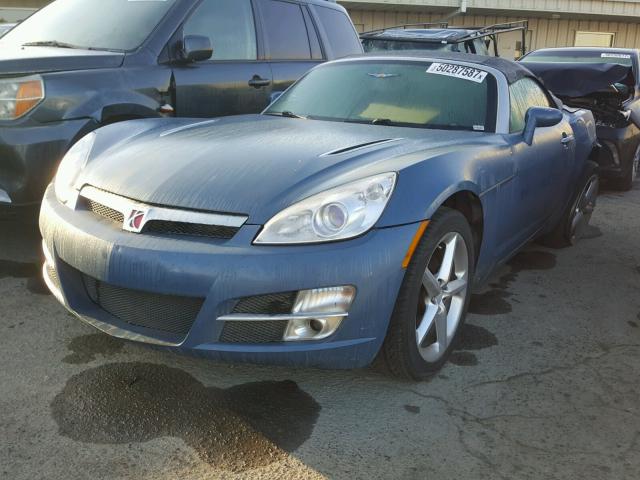 1G8MB35B17Y114604 - 2007 SATURN SKY BLUE photo 2