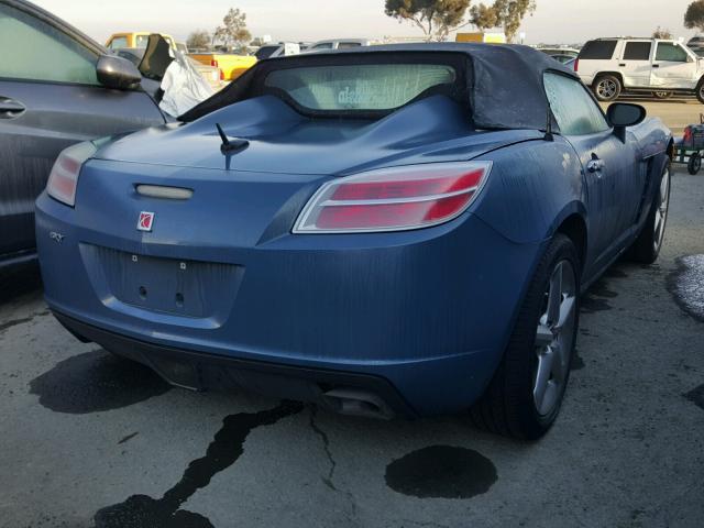 1G8MB35B17Y114604 - 2007 SATURN SKY BLUE photo 4