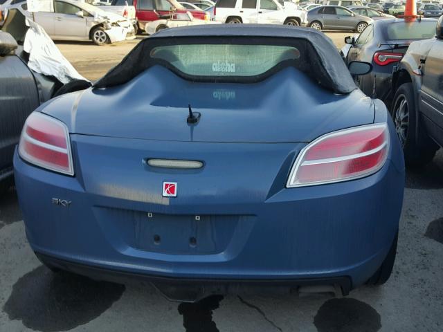 1G8MB35B17Y114604 - 2007 SATURN SKY BLUE photo 6