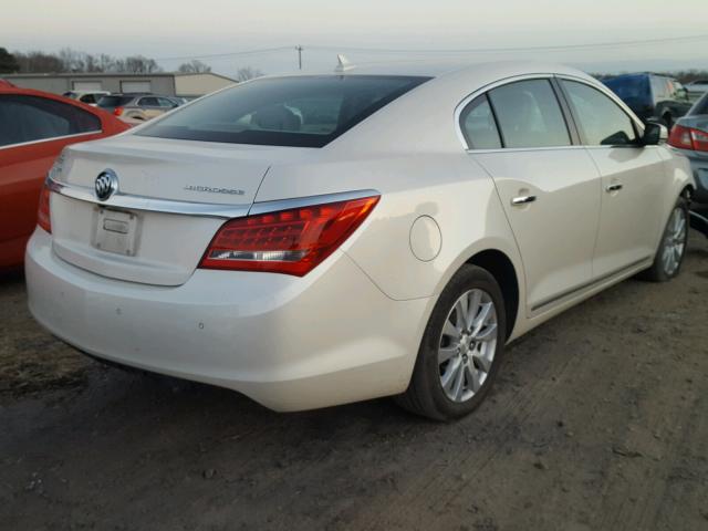 1G4GB5GR9EF147931 - 2014 BUICK LACROSSE WHITE photo 4