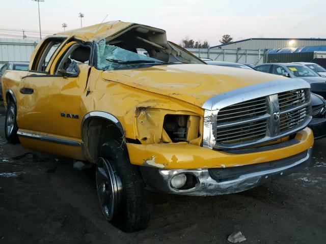 1D7HU18N68S533571 - 2008 DODGE RAM 1500 S YELLOW photo 1