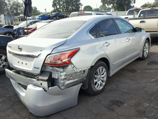 1N4AL3APXEN212400 - 2014 NISSAN ALTIMA 2.5 SILVER photo 4