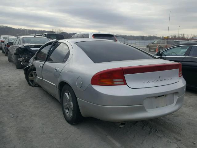 2B3HD56J0YH232529 - 2000 DODGE INTREPID E SILVER photo 3