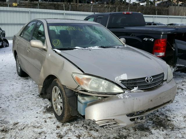 4T1BF32K54U589788 - 2004 TOYOTA CAMRY LE GOLD photo 1