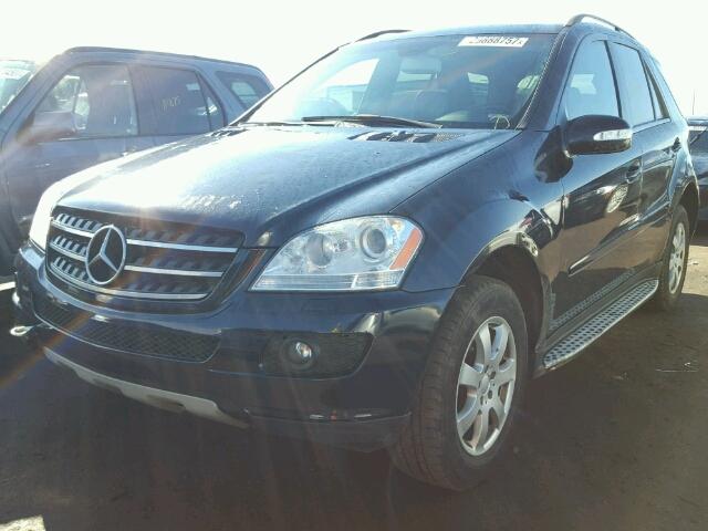 4JGBB22E47A187721 - 2007 MERCEDES-BENZ ML 320 CDI BLUE photo 2