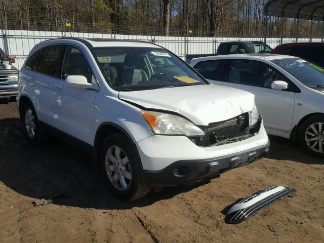 JHLRE38748C018137 - 2008 HONDA CR-V EXL WHITE photo 1