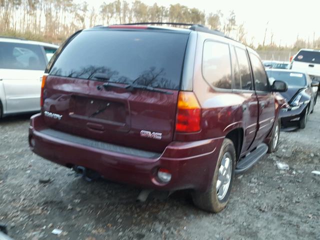 1GKDT13S032322730 - 2003 GMC ENVOY BURGUNDY photo 4