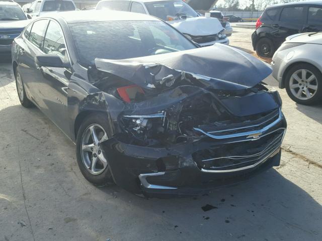 1G1ZB5ST4GF298428 - 2016 CHEVROLET MALIBU LS BLACK photo 1