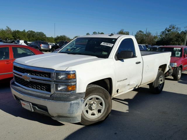 1GCNCPEC6EZ350521 - 2014 CHEVROLET SILVERADO WHITE photo 2