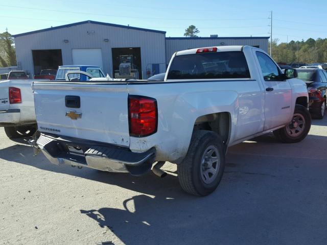 1GCNCPEC6EZ350521 - 2014 CHEVROLET SILVERADO WHITE photo 4