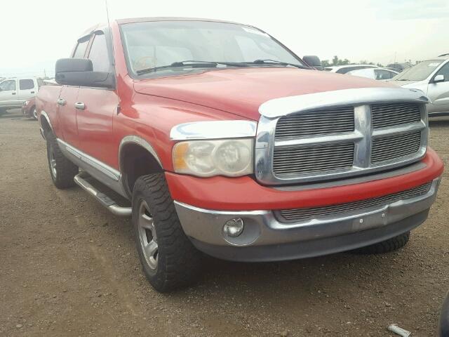 1D7HU18Z72S622642 - 2002 DODGE RAM 1500 RED photo 1