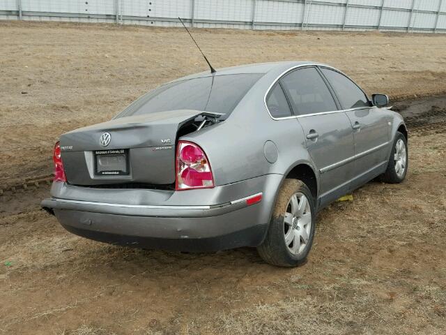 WVWTH63B92P452481 - 2002 VOLKSWAGEN PASSAT GLX 黑色 照片 4