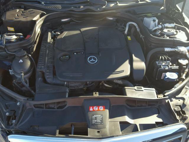 WDDHF5KB9DA690690 - 2013 MERCEDES-BENZ E 350 BLUE photo 7