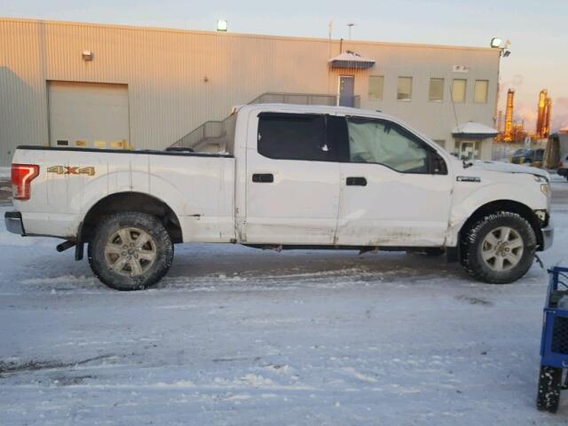 1FTFW1EF9GKF73781 - 2016 FORD F150 SUPER WHITE photo 9