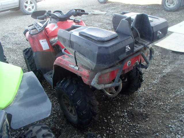 2BVEKHK147V001026 - 2007 CAN-AM ATV RED photo 3