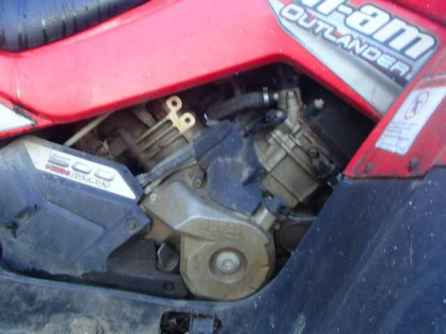 2BVEKHK147V001026 - 2007 CAN-AM ATV RED photo 7