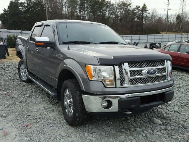 1FTFW1EF7BFD37017 - 2011 FORD F150 SUPER GRAY photo 1