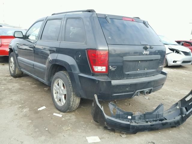 1J4GS48K75C605087 - 2005 JEEP GRAND CHER BLACK photo 3