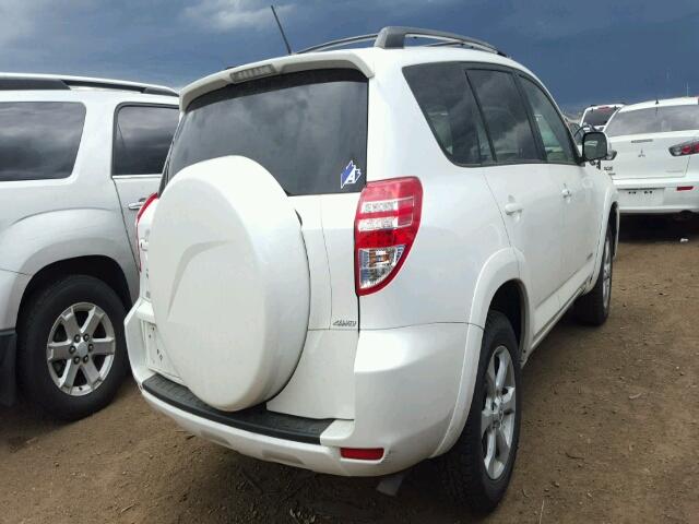 2T3DK4DV2BW061440 - 2011 TOYOTA RAV4 LIMIT WHITE photo 4