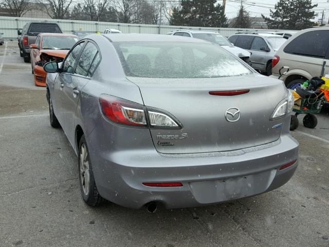 JM1BL1V77C1595780 - 2012 MAZDA 3 I SILVER photo 3