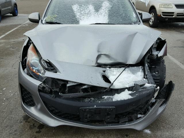 JM1BL1V77C1595780 - 2012 MAZDA 3 I SILVER photo 9