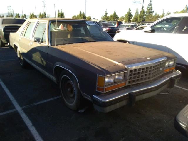 1FABP43F2FZ109503 - 1985 FORD LTD CROWN BROWN photo 1