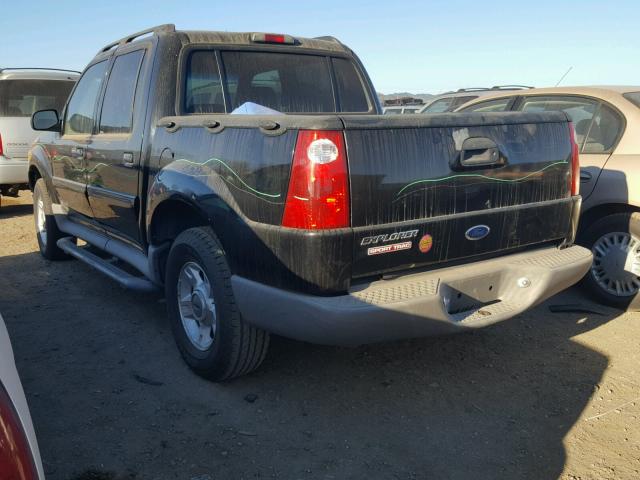 1FMZU77E91UB74886 - 2001 FORD EXPLORER S 黑色 照片 3