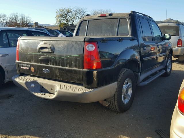 1FMZU77E91UB74886 - 2001 FORD EXPLORER S 黑色 照片 4