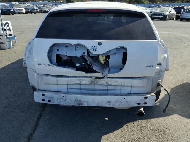 2D4FV47VX7H662942 - 2007 DODGE MAGNUM SXT WHITE photo 9