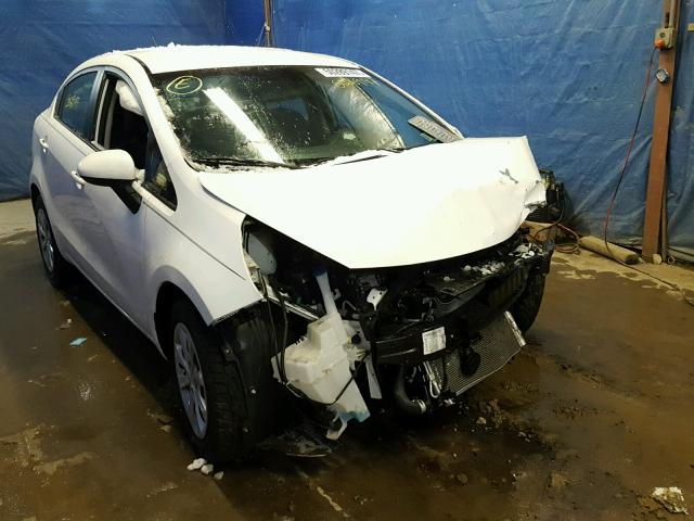 KNADM4A39G6569228 - 2016 KIA RIO LX WHITE photo 1