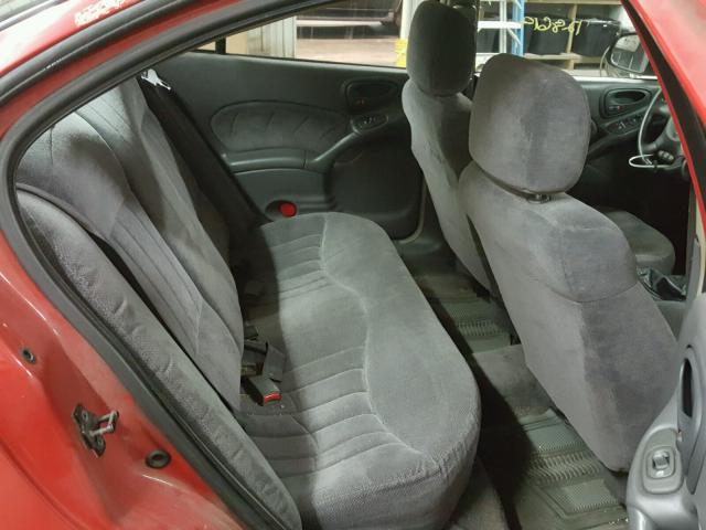 1G2NE52T2XC541415 - 1999 PONTIAC GRAND AM S წითელი ფოტო 6