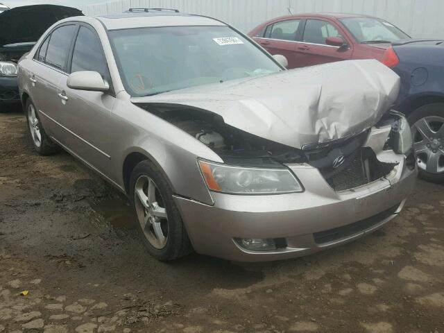 5NPEU46FX6H023147 - 2006 HYUNDAI SONATA GLS GOLD photo 1