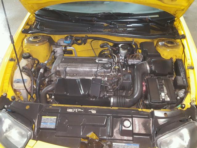 1G1JC12F337158906 - 2003 CHEVROLET CAVALIER YELLOW photo 7