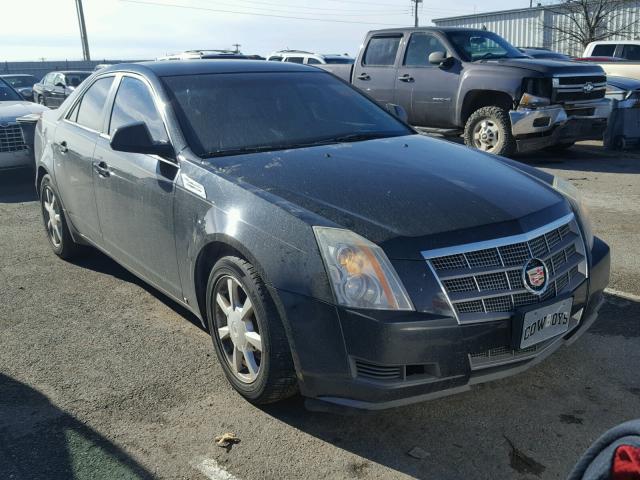 1G6DF577980133550 - 2008 CADILLAC CTS BLACK photo 1