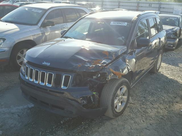 1C4NJCBA4FD124316 - 2015 JEEP COMPASS SP BLACK photo 2