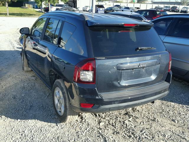 1C4NJCBA4FD124316 - 2015 JEEP COMPASS SP BLACK photo 3