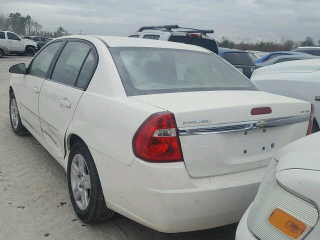 1G1ZT51806F209429 - 2006 CHEVROLET MALIBU LT WHITE photo 3