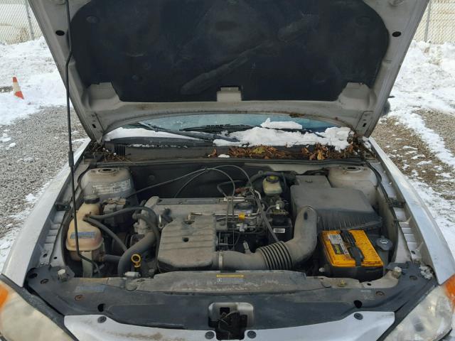 1G2NE52F23C100193 - 2003 PONTIAC GRAND AM S ვერცხლისფერი ფოტო 7