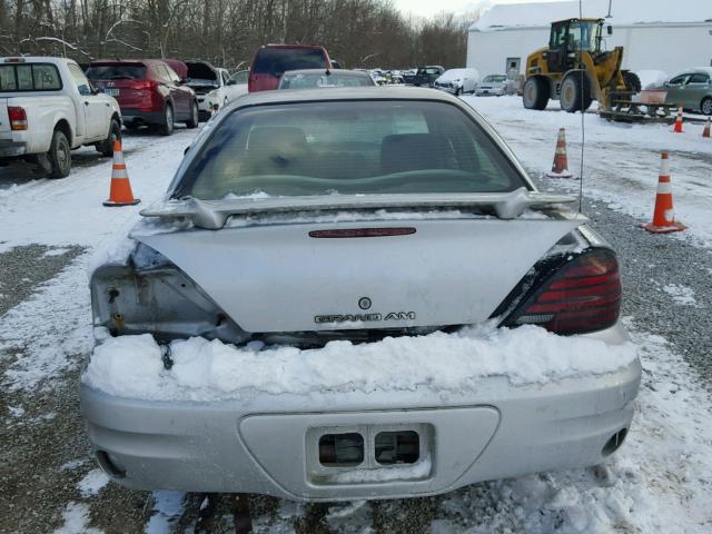 1G2NE52F23C100193 - 2003 PONTIAC GRAND AM S ვერცხლისფერი ფოტო 9