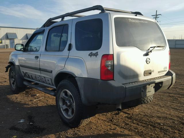 5N1MD28Y12C537663 - 2002 NISSAN XTERRA SE SILVER photo 3