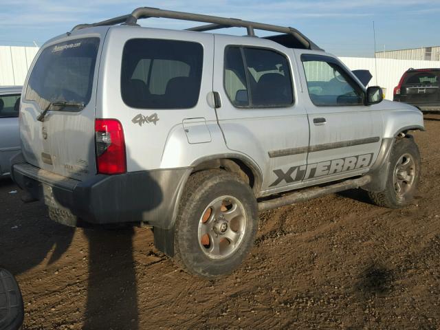 5N1MD28Y12C537663 - 2002 NISSAN XTERRA SE SILVER photo 4