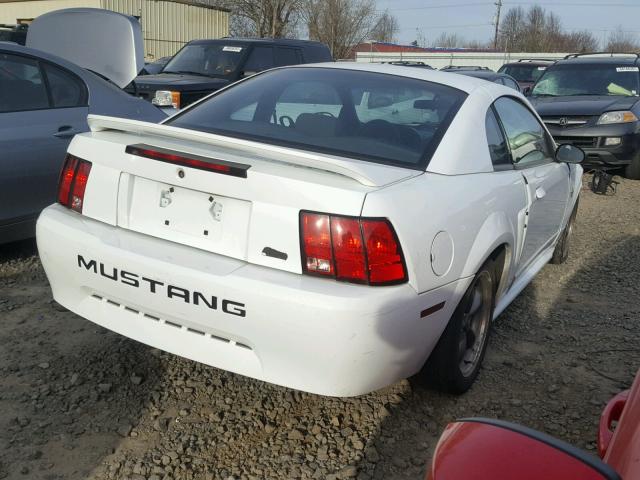 1FAFP404XXF183548 - 1999 FORD MUSTANG WHITE photo 4