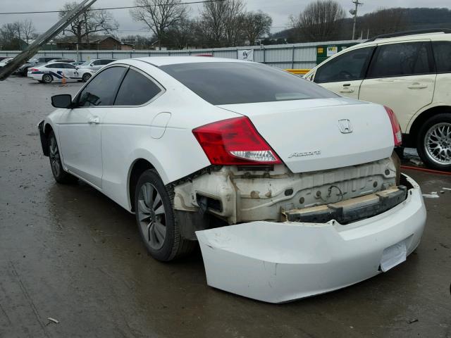 1HGCS1B34CA016142 - 2012 HONDA ACCORD LX WHITE photo 3