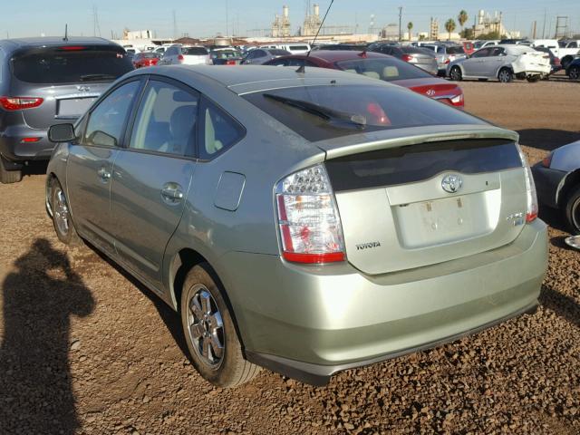 JTDKB20UX77584202 - 2007 TOYOTA PRIUS GREEN photo 3