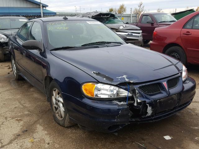 1G2NE52F14M635432 - 2004 PONTIAC GRAND AM S 蓝色 照片 1