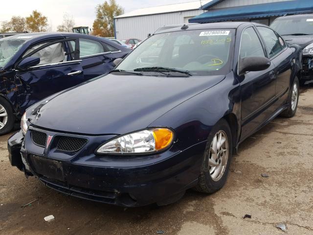1G2NE52F14M635432 - 2004 PONTIAC GRAND AM S 蓝色 照片 2